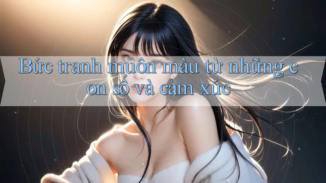 Bức tranh muôn màu từ những con số và cảm xúc