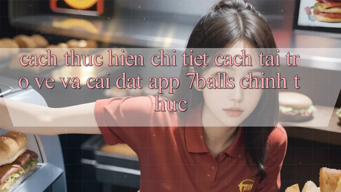 Cách thực hiện Chi Tiết Cách Tải trở về Và Cài Đặt App 7balls Chính Thức