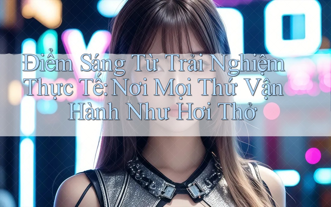 Điểm Sáng Từ Trải Nghiệm Thực Tế: Nơi Mọi Thứ Vận Hành Như Hơi Thở