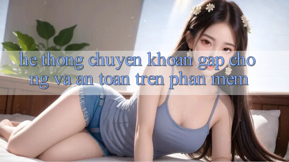 Hệ Thống Chuyển khoản Gấp Chóng Và An Toàn Trên Phần mềm