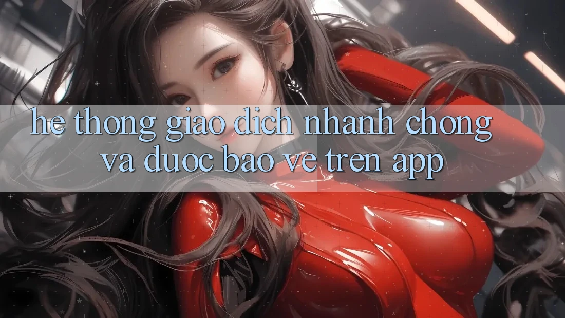 Hệ Thống Giao Dịch Nhanh Chóng Và Được bảo vệ Trên App
