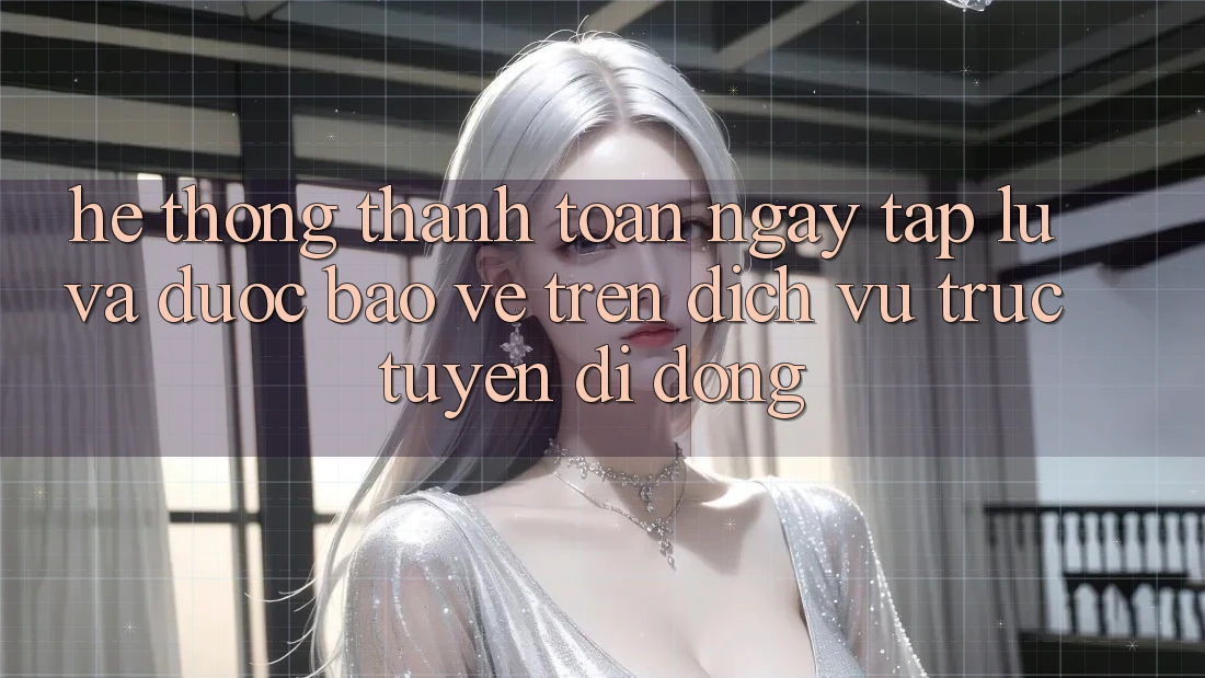 Hệ Thống Thanh toán Ngay tắp lự Và Được bảo vệ Trên Dịch vụ trực tuyến Di Động