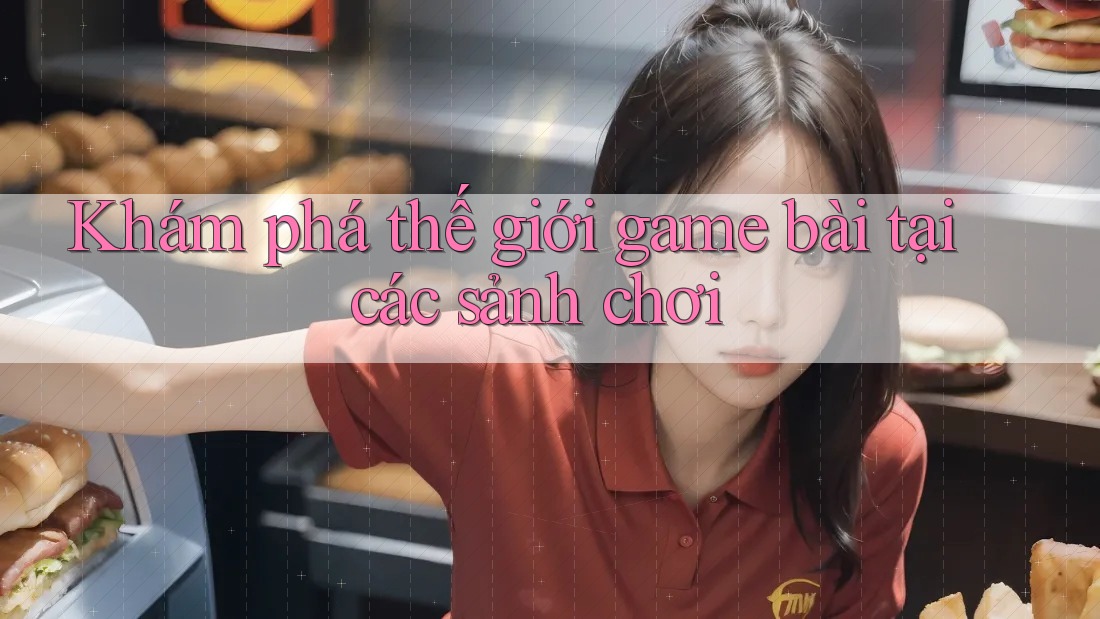 Khám phá thế giới game bài tại các sảnh chơi