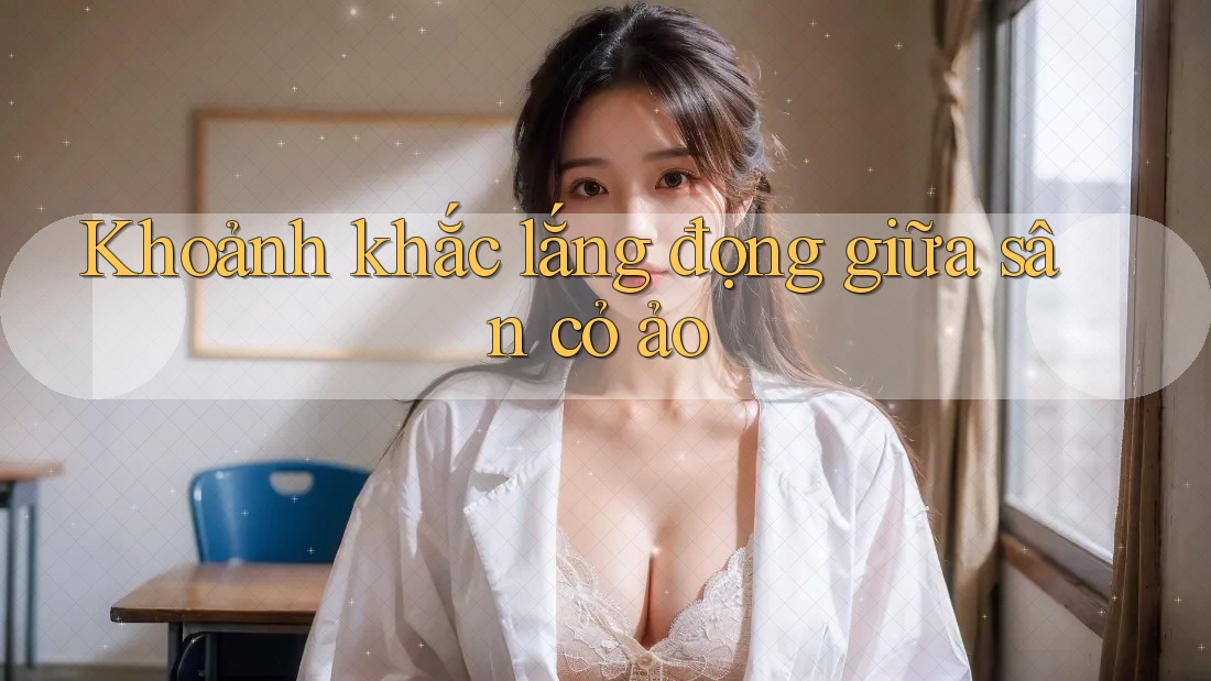 Khoảnh khắc lắng đọng giữa sân cỏ ảo