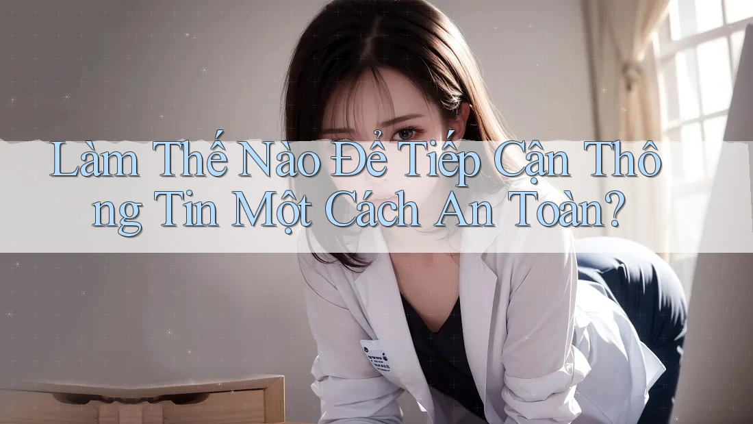 Làm Thế Nào Để Tiếp Cận Thông Tin Một Cách An Toàn?