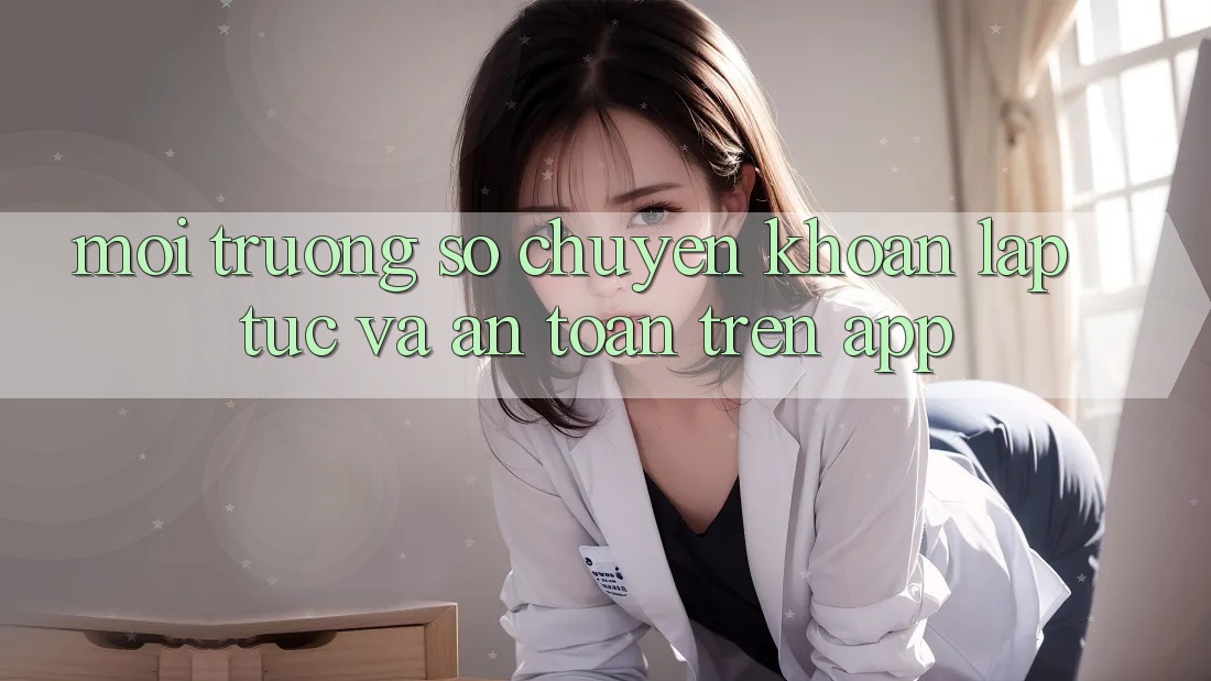 Môi trường số Chuyển khoản Lập tức Và An Toàn Trên App