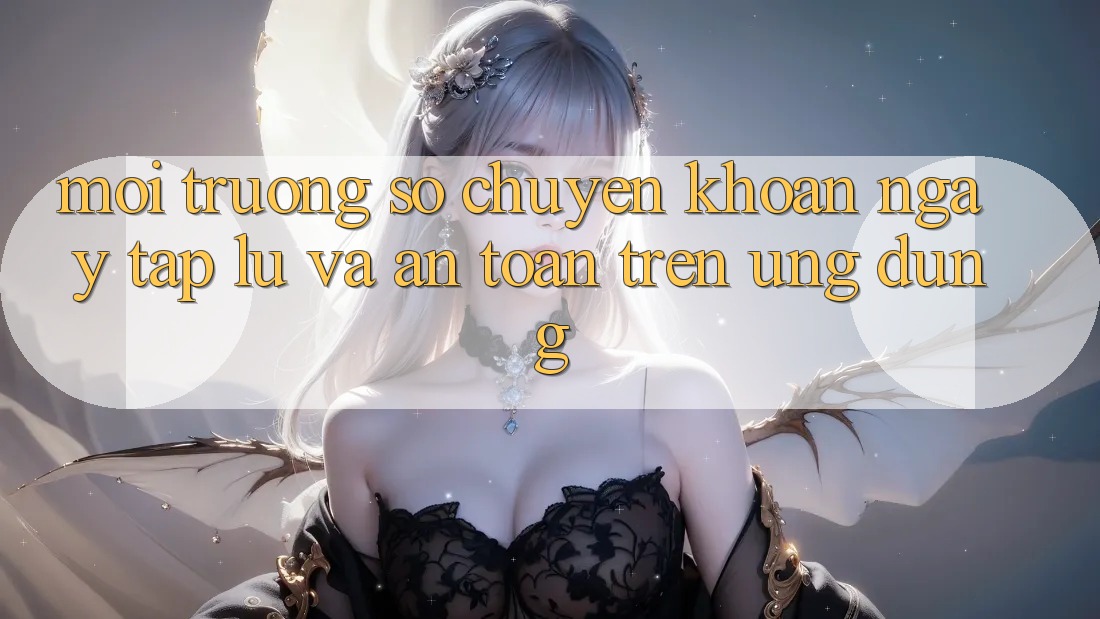 Môi trường số Chuyển khoản Ngay tắp lự Và An Toàn Trên Ứng dụng