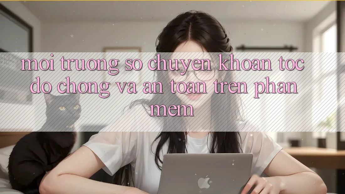Môi trường số Chuyển khoản Tốc độ chóng Và An Toàn Trên Phần mềm