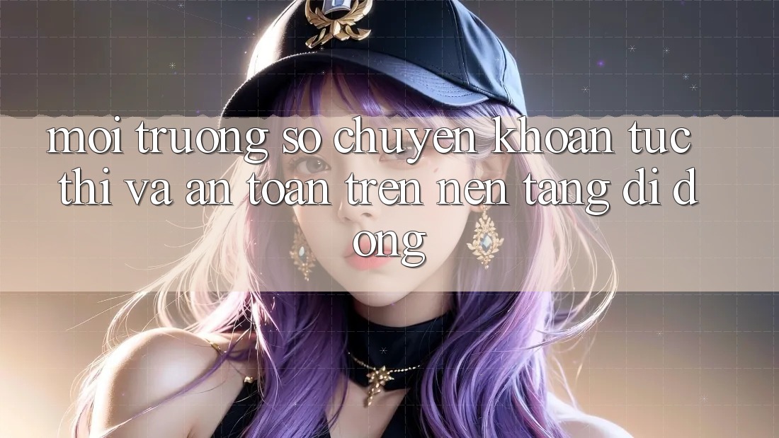 Môi trường số Chuyển khoản Tức thì Và An Toàn Trên Nền Tảng Di Động