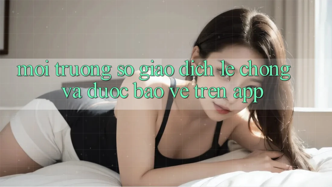 Môi trường số Giao Dịch Lẹ Chóng Và Được bảo vệ Trên App