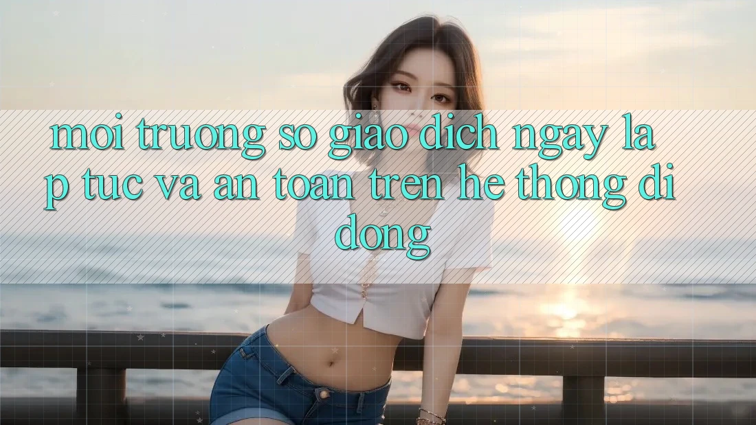 Môi trường số Giao Dịch Ngay lập tức Và An Toàn Trên Hệ thống Di Động