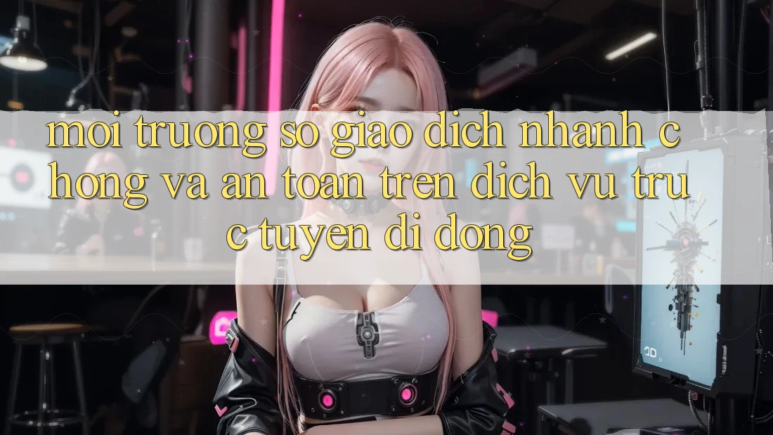 Môi trường số Giao Dịch Nhanh chóng Và An Toàn Trên Dịch vụ trực tuyến Di Động