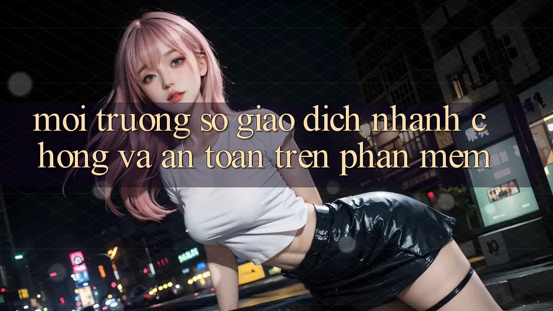Môi trường số Giao Dịch Nhanh Chóng Và An Toàn Trên Phần mềm