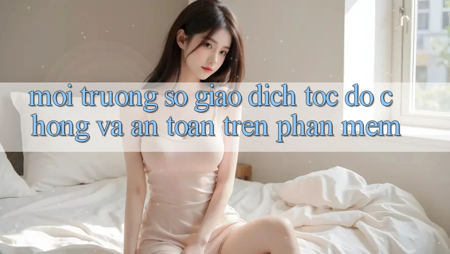 Môi trường số Giao dịch Tốc độ Chóng Và An Toàn Trên Phần mềm
