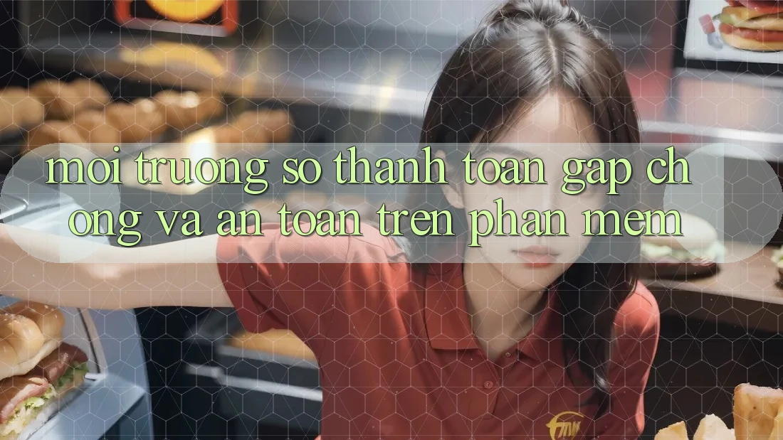 Môi trường số Thanh toán Gấp Chóng Và An Toàn Trên Phần mềm
