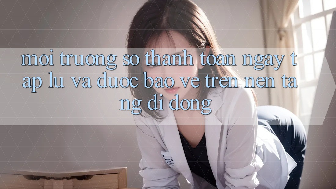 Môi trường số Thanh toán Ngay tắp lự Và Được bảo vệ Trên Nền Tảng Di Động