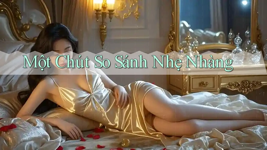 Một chút so sánh nhẹ nhàng