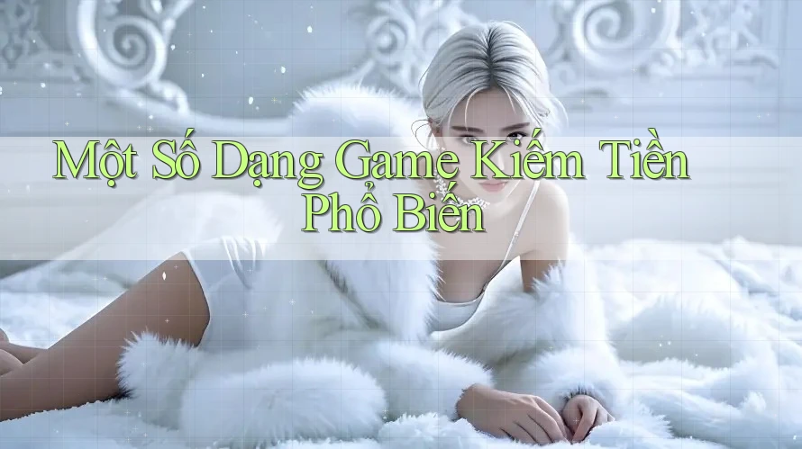 Một Số Dạng Game Kiếm Tiền Phổ Biến