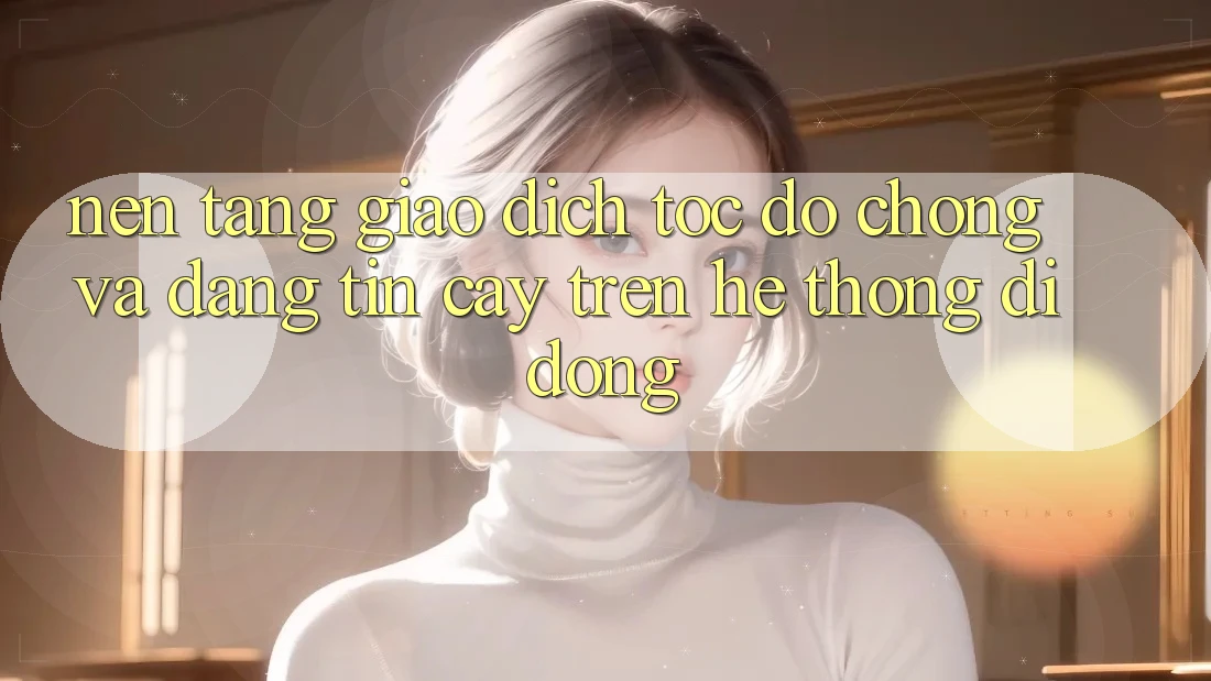 Nền tảng Giao Dịch Tốc độ Chóng Và Đáng tin cậy Trên Hệ thống Di Động