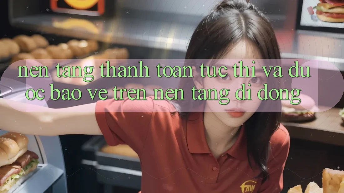Nền tảng Thanh toán Tức thì Và Được bảo vệ Trên Nền Tảng Di Động