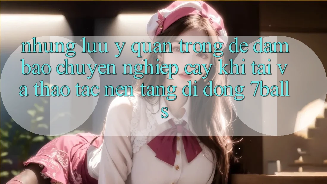 Những Lưu Ý Quan Trọng Để Đảm Bảo Chuyên nghiệp cậy Khi Tải Và Thao tác Nền tảng di động 7balls