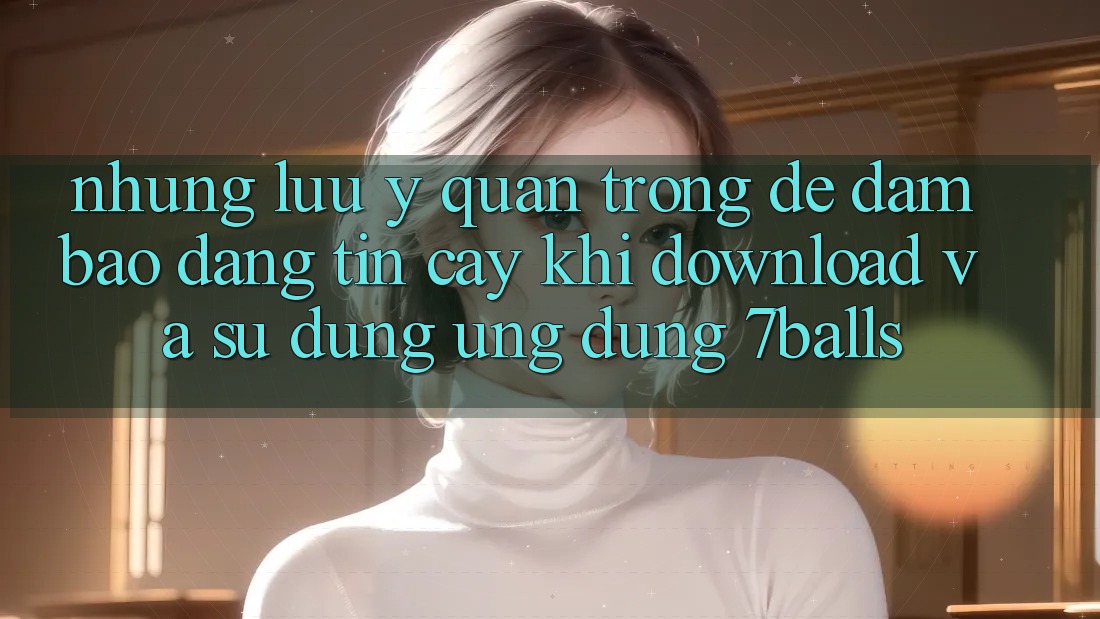 Những Lưu Ý Quan Trọng Để Đảm Bảo Đáng tin cậy Khi Download Và Sử Dụng Ứng dụng 7balls
