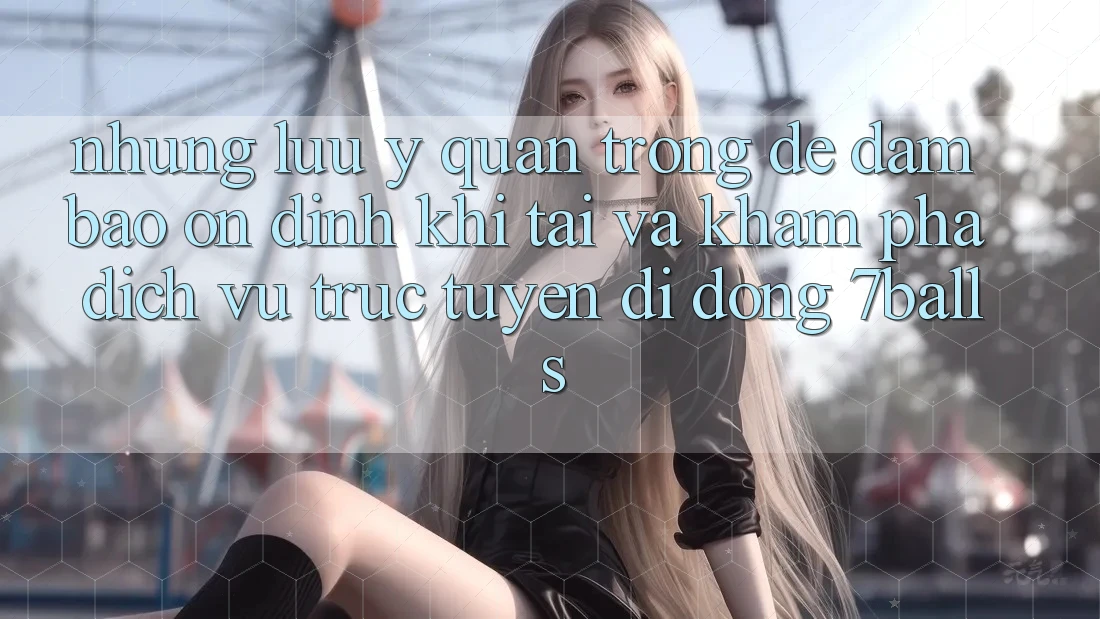 Những Lưu Ý Quan Trọng Để Đảm Bảo Ổn định Khi Tải Và Khám phá Dịch vụ trực tuyến di động 7balls