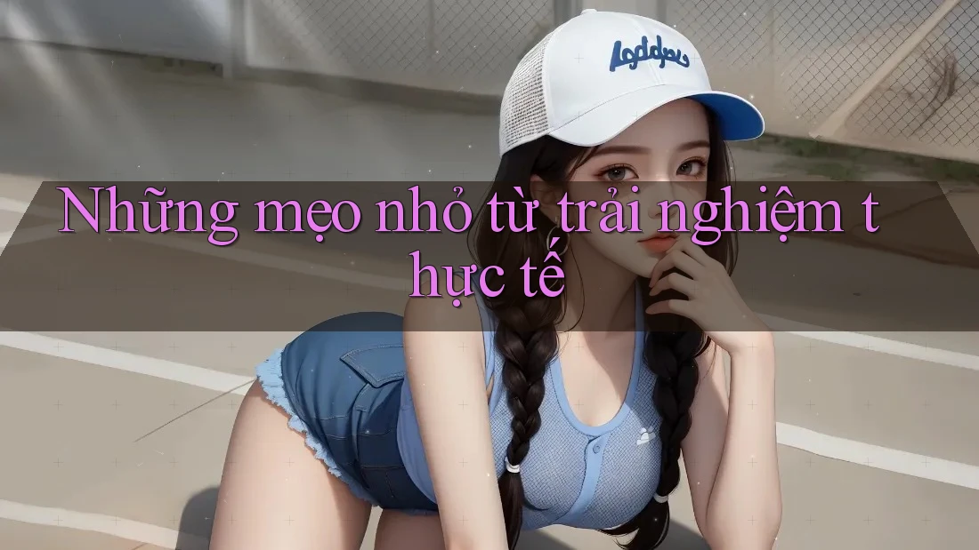Những mẹo nhỏ từ trải nghiệm thực tế
