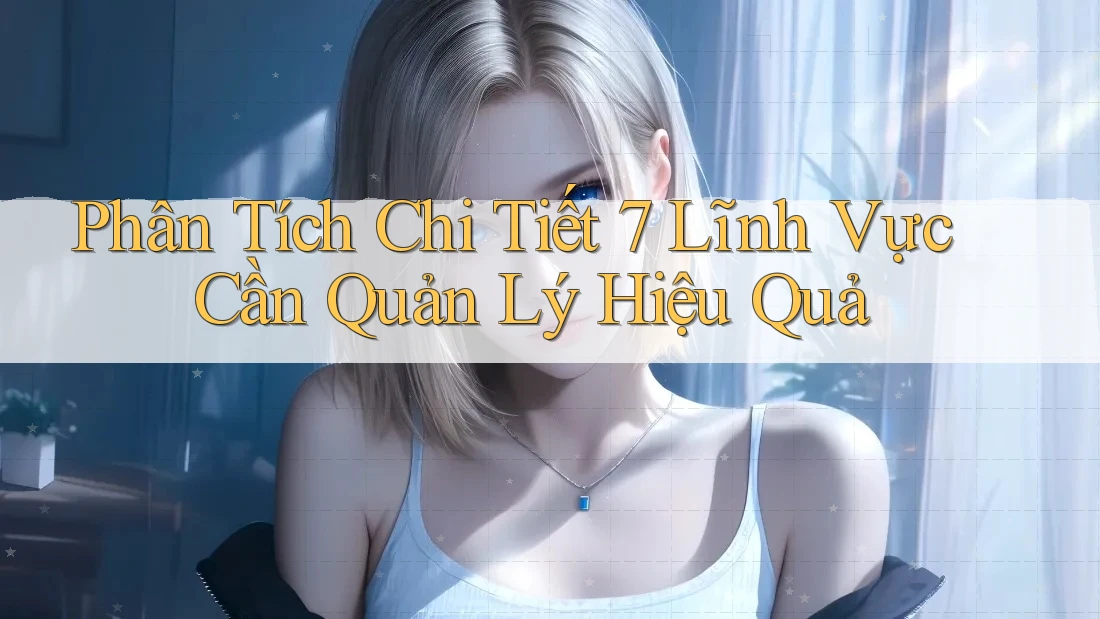 Phân Tích Chi Tiết 7 Lĩnh Vực Cần Quản Lý Hiệu Quả