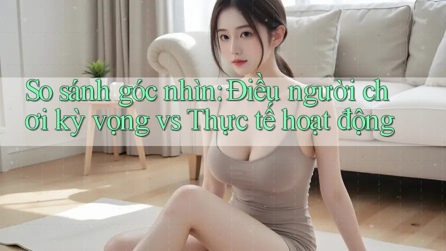 So sánh góc nhìn: Điều người chơi kỳ vọng vs Thực tế hoạt động