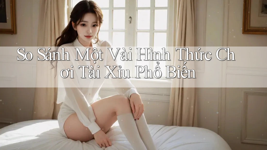 So Sánh Một Vài Hình Thức Chơi Tài Xỉu Phổ Biến