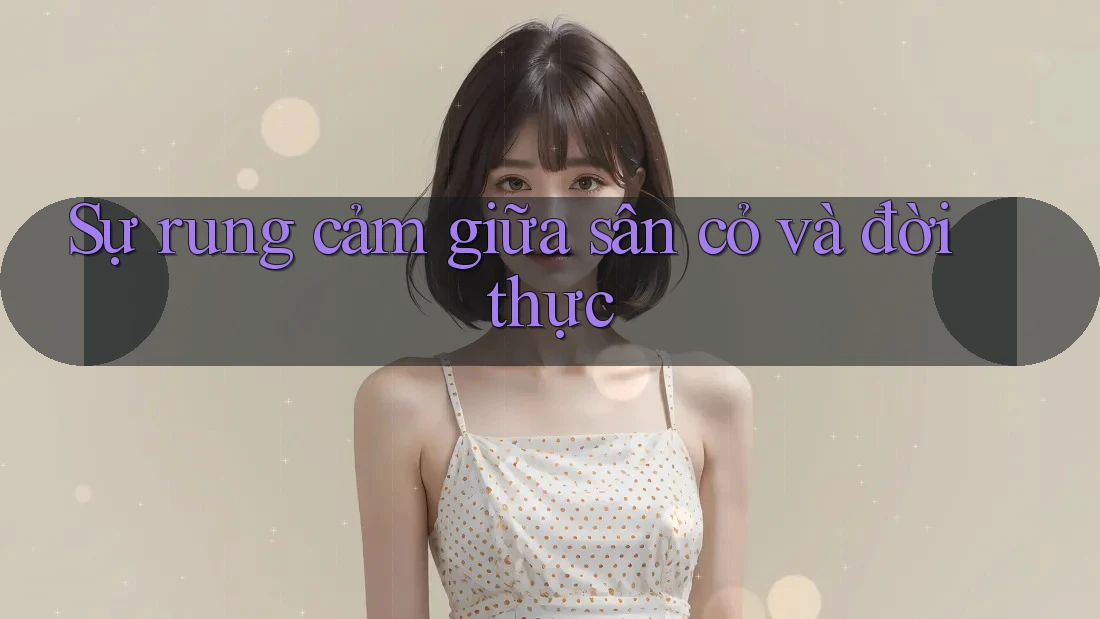 Sự rung cảm giữa sân cỏ và đời thực