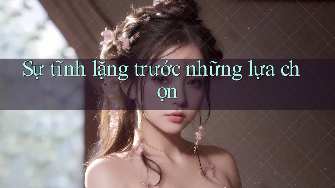 Sự tĩnh lặng trước những lựa chọn