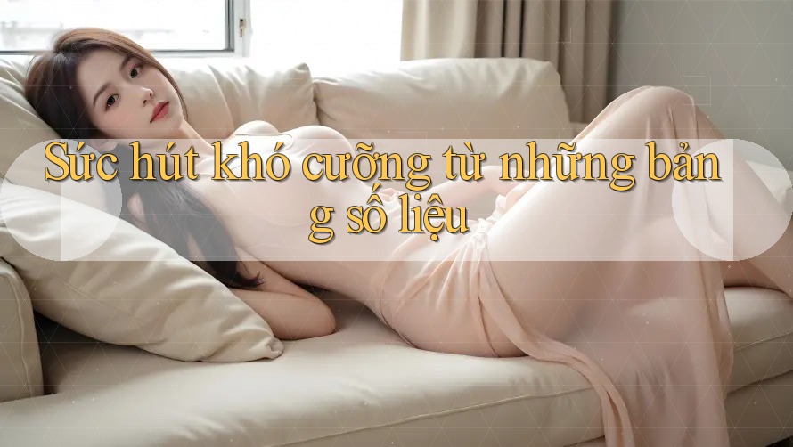 Sức hút khó cưỡng từ những bảng số liệu
