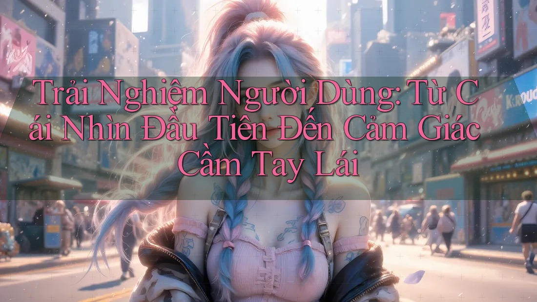 Trải Nghiệm Người Dùng: Từ Cái Nhìn Đầu Tiên Đến Cảm Giác Cầm Tay Lái