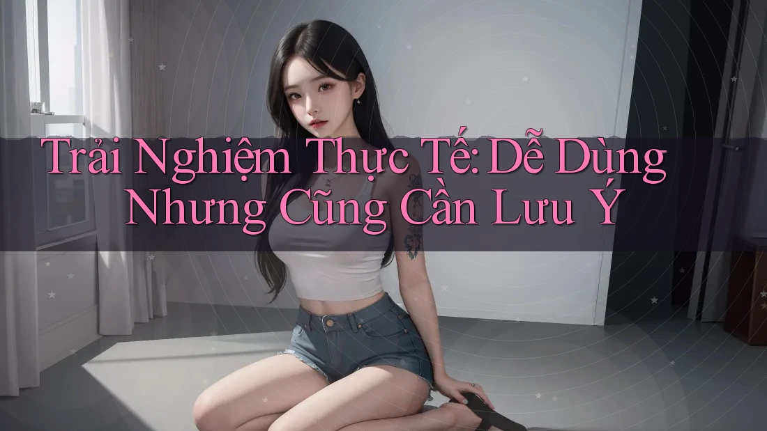 Trải Nghiệm Thực Tế: Dễ Dùng Nhưng Cũng Cần Lưu Ý