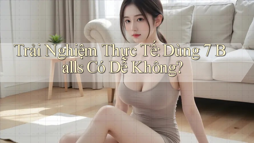Trải Nghiệm Thực Tế: Dùng 7 Balls Có Dễ Không?